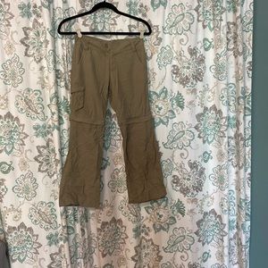 Columbia size 10 girls zip off pants